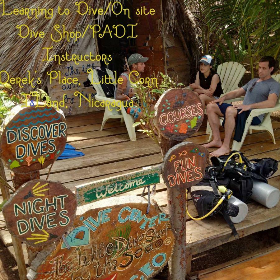 Derek'S Place Eco-Lodge Little Corn Island Exteriér fotografie