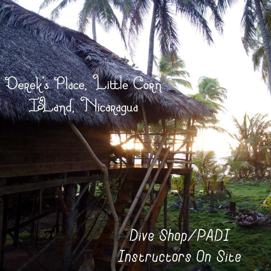 Derek'S Place Eco-Lodge Little Corn Island Pokoj fotografie