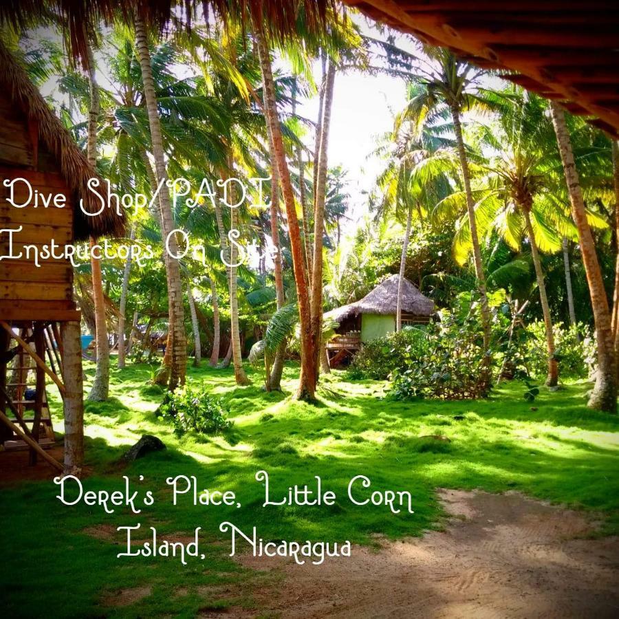 Derek'S Place Eco-Lodge Little Corn Island Exteriér fotografie